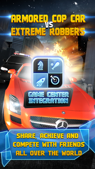 【免費遊戲App】Absolute Defender Hyper Dash Cop Chase Mobile Cars-APP點子