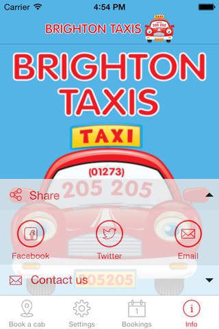 Brighton Taxi screenshot 3