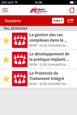Symposium FRANCE 2015 screenshot 4