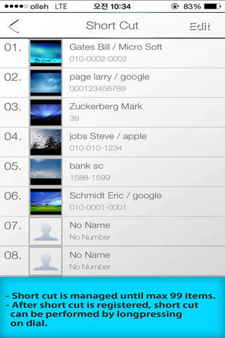 EzDial - The essentials app of managing your contacts screenshot 4