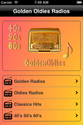 Golden Oldies screenshot 2