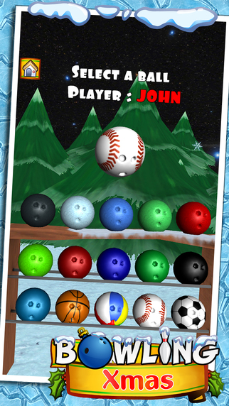 【免費遊戲App】Bowling XMas-APP點子