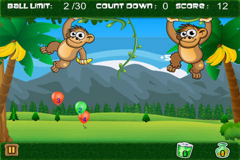 Monkey Balloon Battle - Super Speed Tapping  Mania- Free screenshot 4