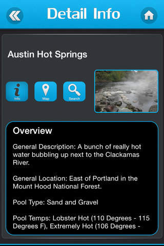 Oregon Hot Springs Guide screenshot 3