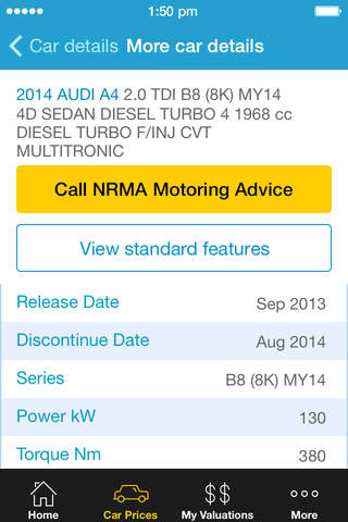 NRMA Car Price Guide screenshot 4