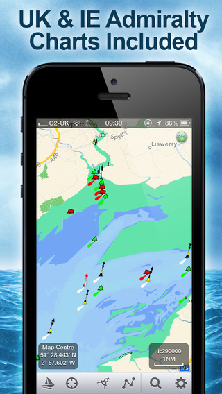 【免費交通運輸App】SeaNav UK & Ireland - HD Nautical Charts & Marine Navigation-APP點子