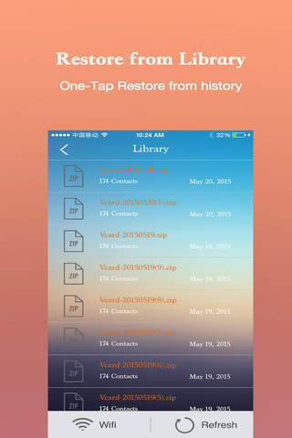 Contacts Sync,Backup,Merge ,Cleanup and Transfer Tools screenshot 4