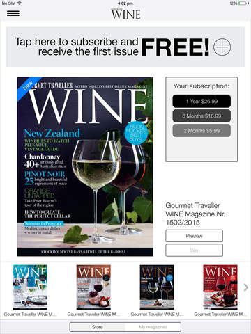 【免費生活App】Gourmet Traveller WINE Magazine-APP點子