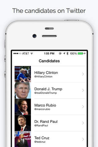PolitiTrends: Election 2016 Candidates screenshot 3