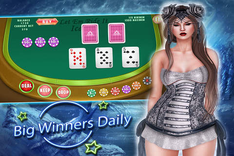 A Let Em Ride In The Snow Poker - Hit And Play In The Casino PRO screenshot 3