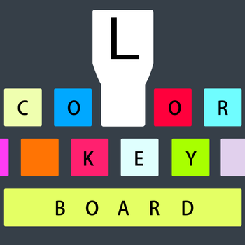 Colorful Keyboard - custom keyboards LOGO-APP點子