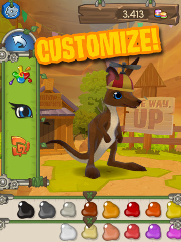 【免費遊戲App】Animal Jam  跳跃的袋鼠!-APP點子