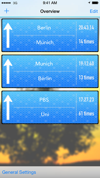 TourTime – Automatic Time tracking: Battery-Saving and Location-Based