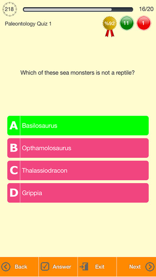 【免費教育App】Paleontology & Fossils Quizzes-APP點子