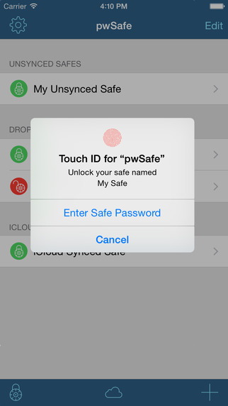 pwSafe 2 - Password Safe compatible password manager