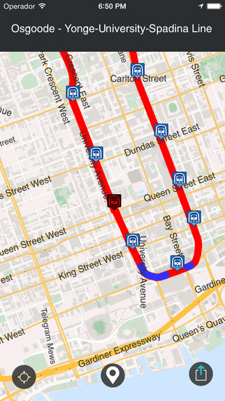 【免費交通運輸App】Toronto Offline Map & City Guide (w/metro!)-APP點子