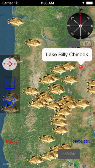 免費下載交通運輸APP|Oregon: Fishing Lakes app開箱文|APP開箱王