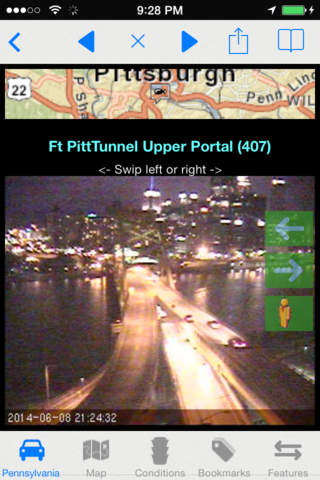 Pennsylvania Philadelphia Pittsburgh Traffic Cameras - Travel & Transit & NOAA screenshot 2