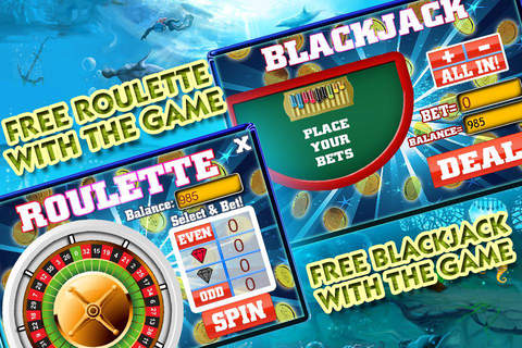 An Adventure under Sea Slots Play and Winning Jackpot screenshot 2