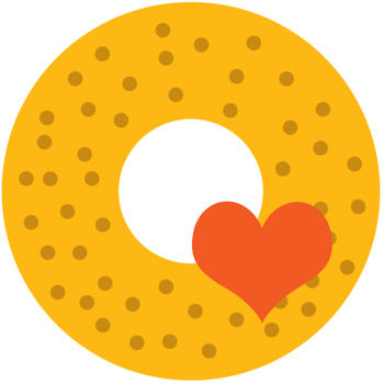 Poke The Bagel: One tap one shot food puzzle and reaction game. 遊戲 App LOGO-APP開箱王