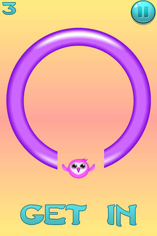 Don’t Please Don’t Touch The Circle Ring - Cute Cookie Bird In Endless Arcade Hopper World screenshot 3