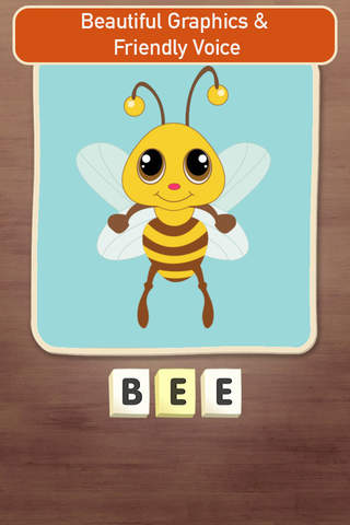 Spelling is Fun ! - Free App For Kids To Learn How To Spell Their First English Words screenshot 3