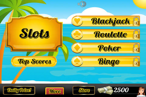 777 Jackpot Beach Vacation Journey Casino Games screenshot 2