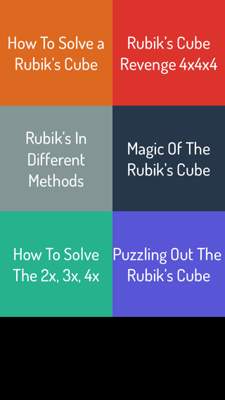 Rubik's Cube Guide - How To Solve Rubik's Cube