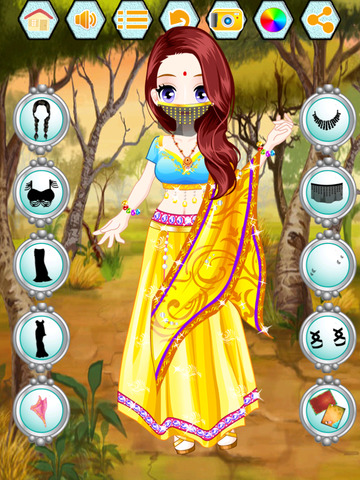 【免費遊戲App】Once Upon Time Princess Dressup-APP點子