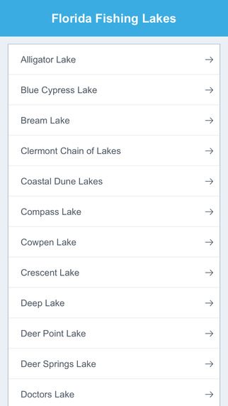 免費下載交通運輸APP|Florida Fishing Lakes app開箱文|APP開箱王