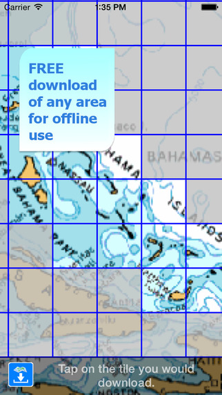 免費下載交通運輸APP|Aqua Map Bahamas Pro - Marine GPS Offline Wavey Line Raster for Fishing, Boating and Sailing app開箱文|APP開箱王