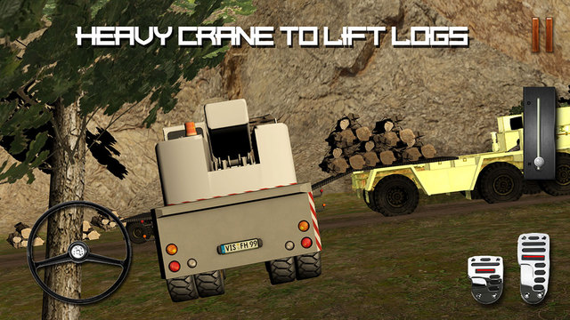 免費下載遊戲APP|Log Transporter Cargo Truck 3D - Be real trucker in the woods and enjoy simulation app開箱文|APP開箱王