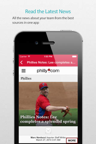 Philadelphia Baseball Schedule— News, live commentary, standings and more for your team! screenshot 3