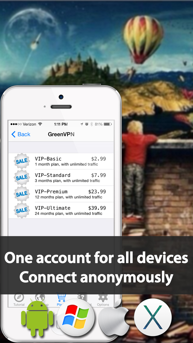 GreenVPN,Free,Fast,Unlimited Traffic,VPN (ios)