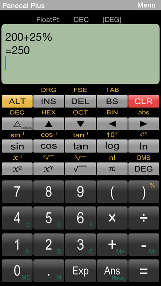 【免費工具App】Panecal Scientific Calculator-APP點子