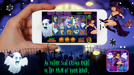 Amazing Halloween Slots Ghosts and Witches - Play Las Vegas Spin and Win PRO