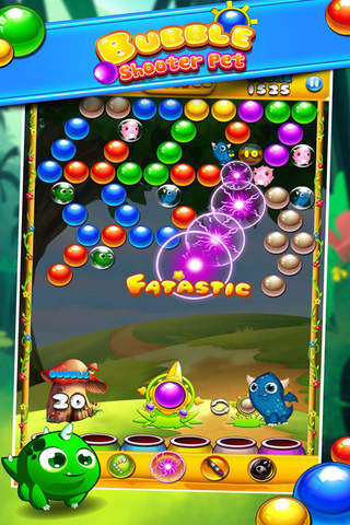 Explosion Bubble Shooter Pet Edition 2015 screenshot 2