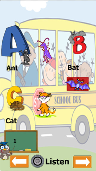 【免費教育App】ABC Learning alphabet for kids with english language vocabulary-APP點子