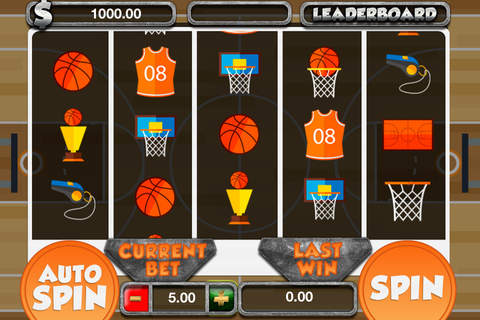 Basketball All-Star Slot Machine - FREE Edition King of Las Vegas Casino screenshot 2