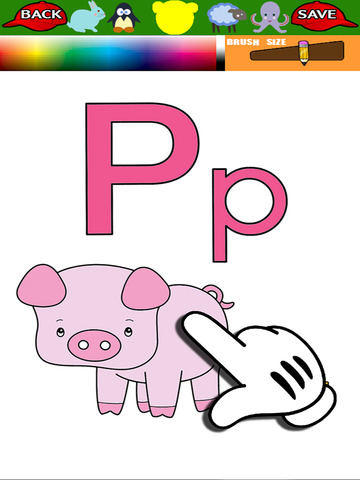 【免費遊戲App】Free ABCs Kids Coloring-APP點子