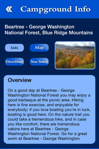 Virginia Campgrounds Guide screenshot 3