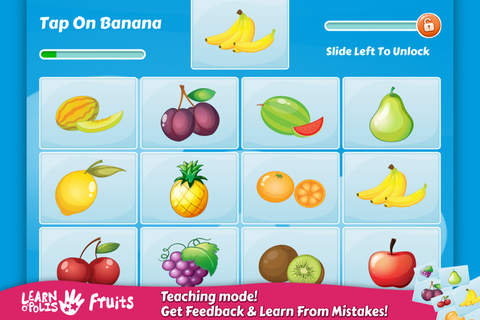 Fruits Learn o‘Polis: Fruit Learning Game for Toddlers screenshot 3