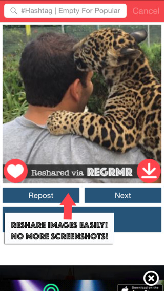 Regrmr: Instagram Repost App for iPad iPhone Regram DL Save Instagram Photos