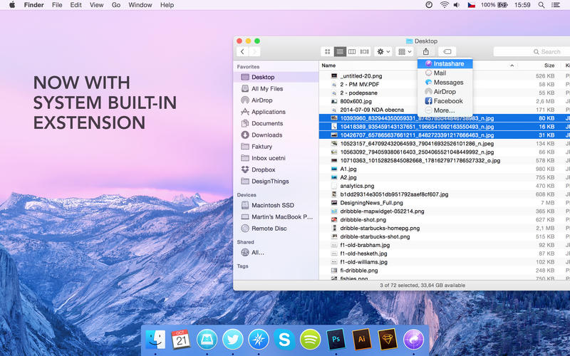 Instashare for Mac 1.4.6 激活版 - 易用的iPhone和Mac数据互传工具