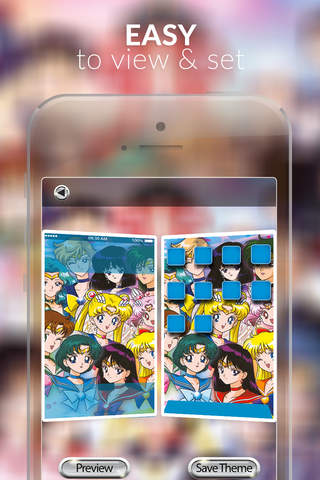 Anime Walls - HD Retina Wallpaper Sailor Moon Themes and Backgrounds Collection screenshot 3