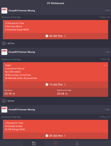 【免費健康App】CF Whiteboard - Workout Tracking for CrossFit-APP點子