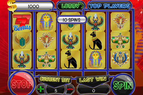 `` AAA Aabe `` Ancient Egypt Slots and Roulette & Blackjack screenshot 3