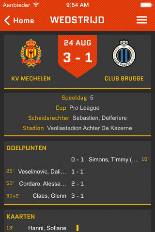 KV Mechelen screenshot 3