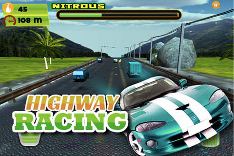 Action Speed Highway Pro - Best  3D Racing Road Games screenshot 3
