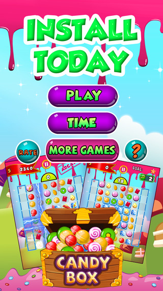 【免費遊戲App】``` A Candy Quest``` - get top score in match-3 puzzle mania 4 kid’s-APP點子